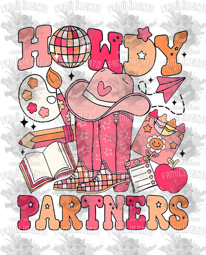 Howdy Partners DTF Transfer