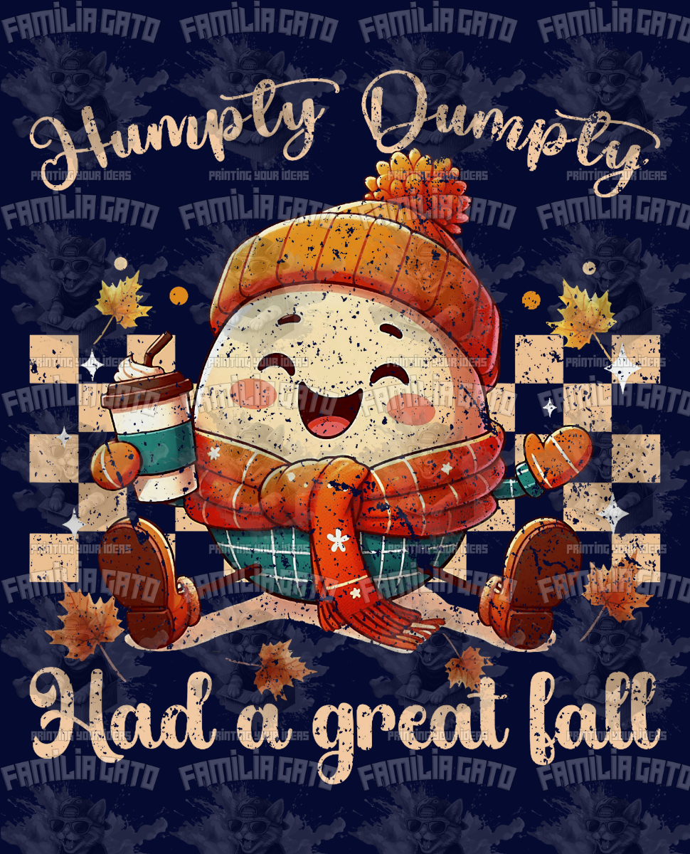 Humpty Dumpty DTF Transfer