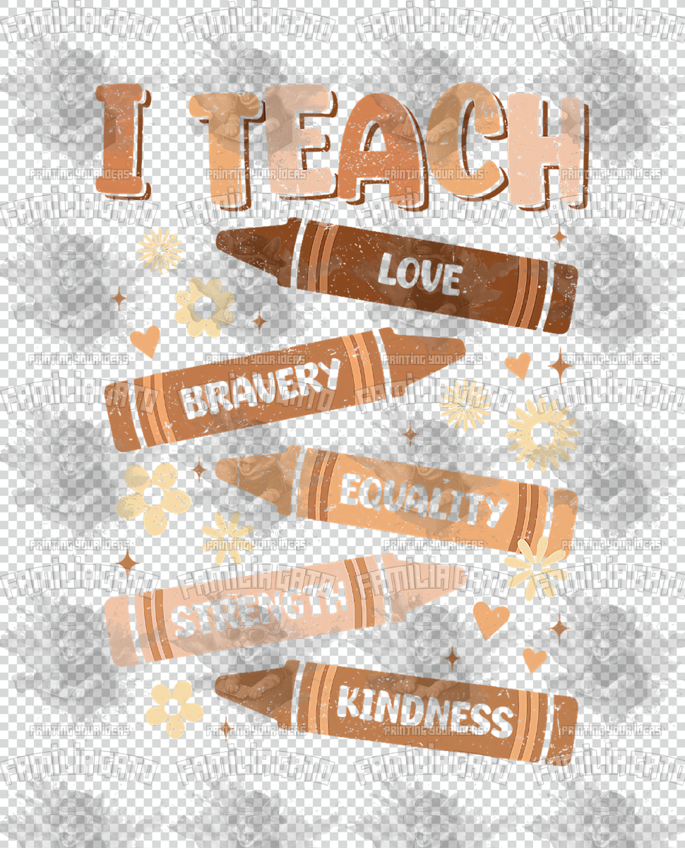 I Teach #2 DTF Transfer