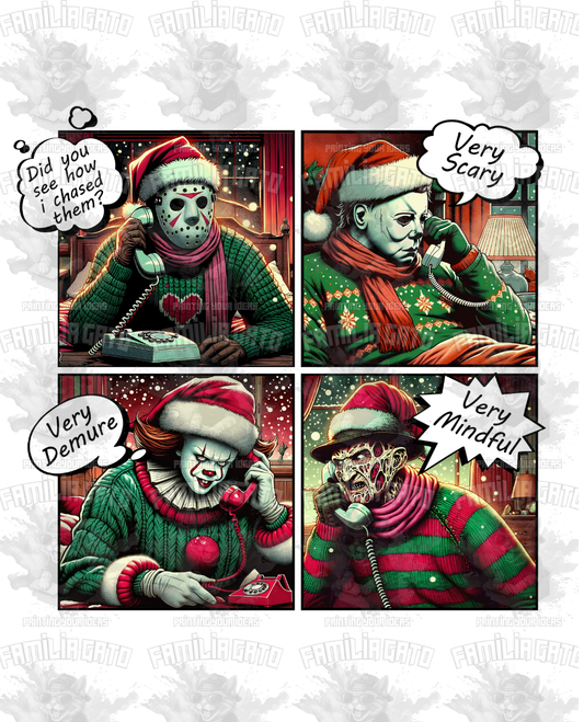 Killer Christmas Call 1 #1 DTF Transfer