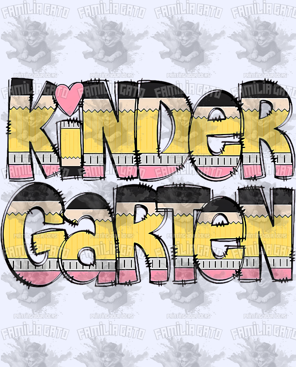 Kindergarten #2 DTF Transfer
