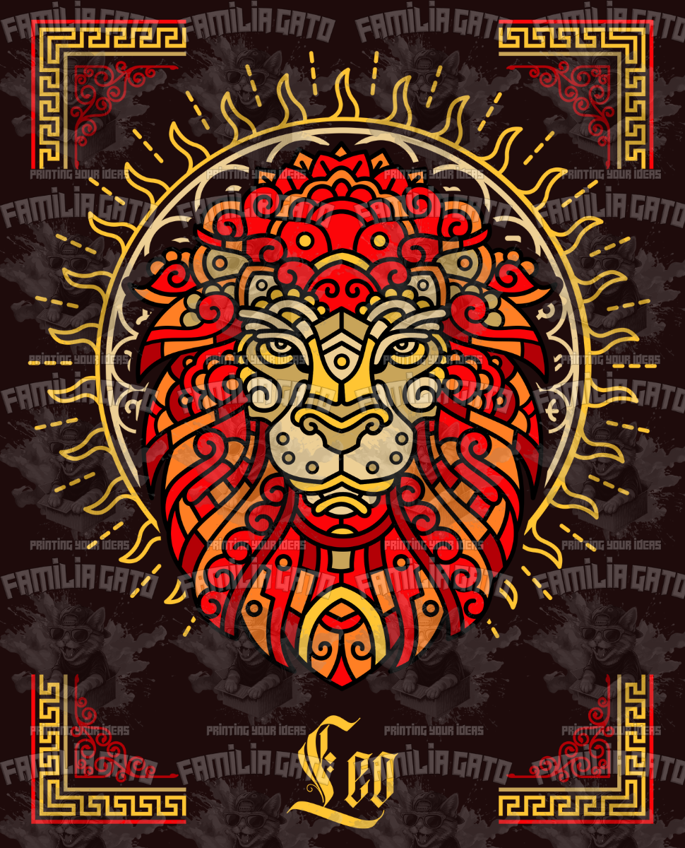 Mayan Style Zodiac Signs DTF Transfers