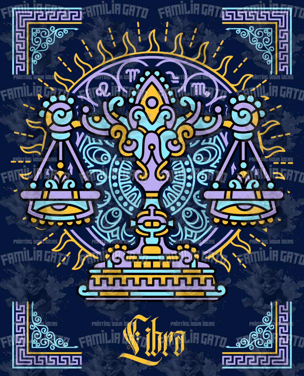 Mayan Style Zodiac Signs DTF Transfers