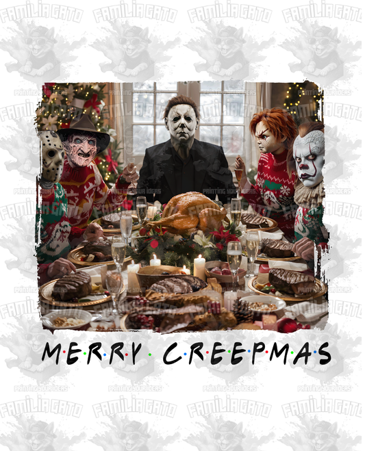 Merry Creepmas #5 DTF Transfer