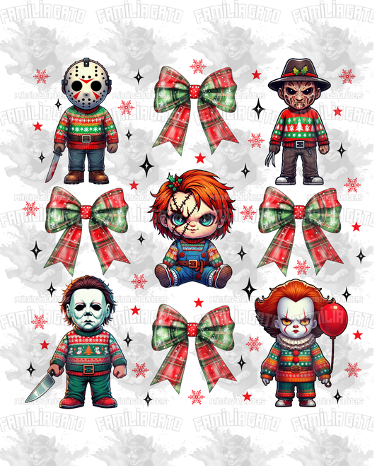 Mini Killer Christmas #1 DTF Transfer