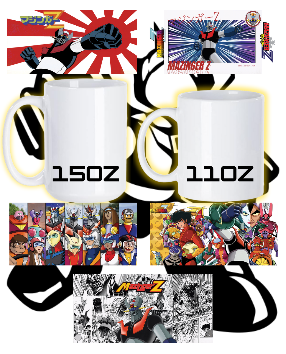Mazinger Z 11oz & 15oz Mugs