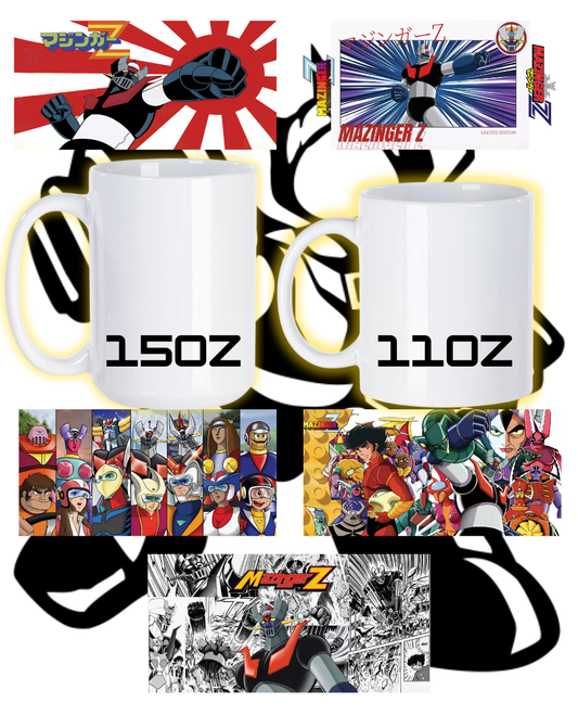 Mazinger Z 11oz & 15oz Mugs
