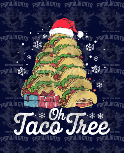 Merch Oh Taco Tree DTF Transfer