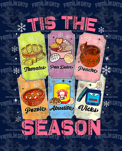 Merch Tis The Season DTF Transfer