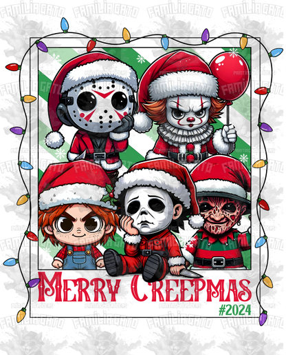 Merry Creepmas #1 DTF Transfer