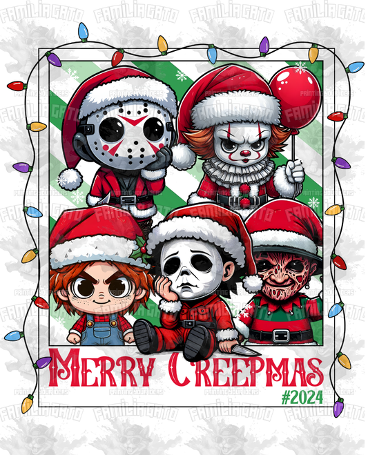 Merry Creepmas #1 DTF Transfer