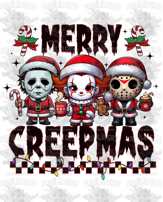 Merry Creepmas #2 DTF Transfer