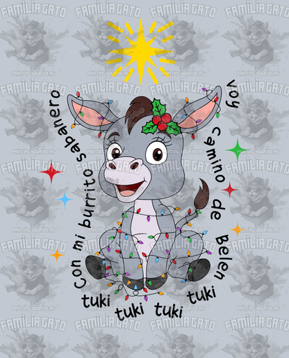 Mexican Christmas Tuki Tuki Tuki Tuki #2 DTF Transfer