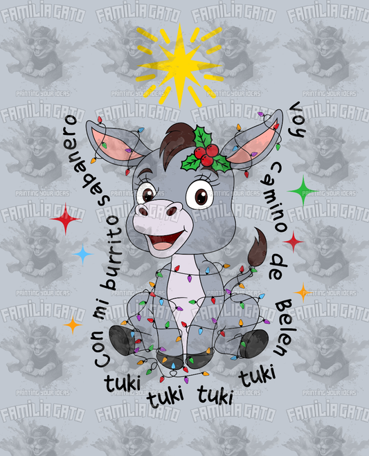 Mexican Christmas Tuki Tuki Tuki Tuki #2 DTF Transfer