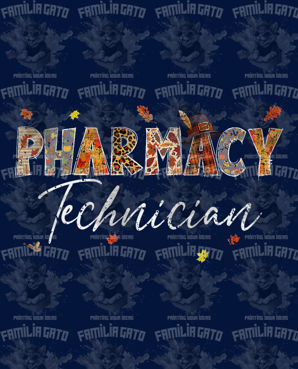 Pharmacy Technician DTF Transfer