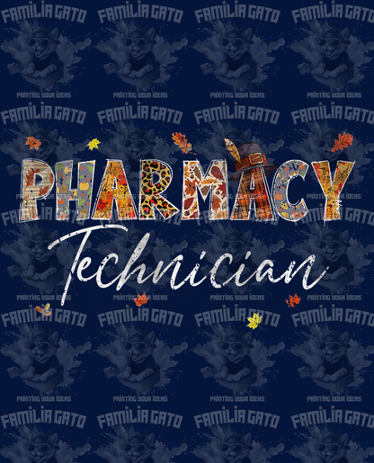 Pharmacy Technician DTF Transfer