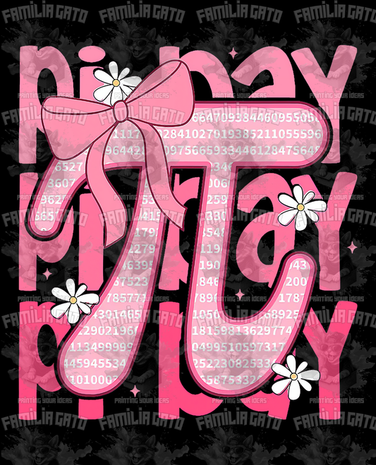 Pi Day #1 DTF Transfer