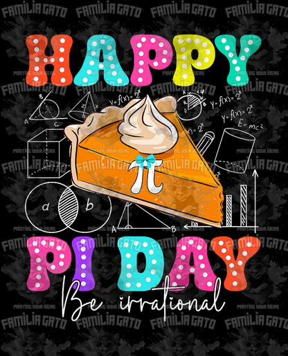 Pi Day #10 DTF Transfer