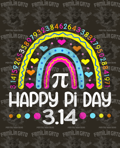 Pi Day #13 DTF Transfer