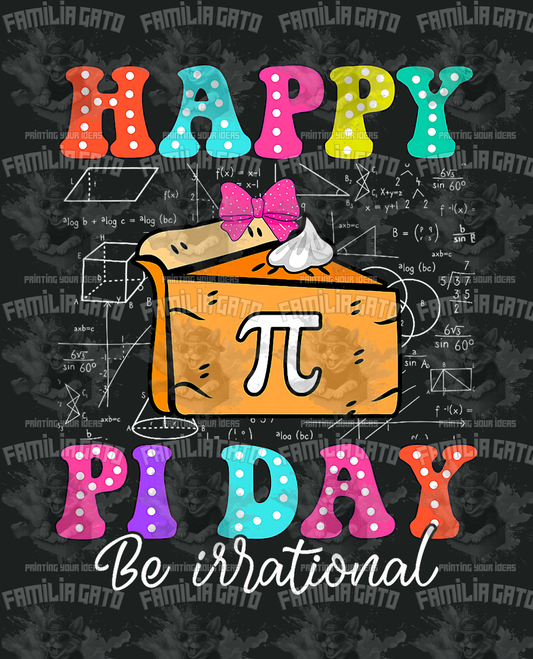 Pi Day #19 DTF Transfer