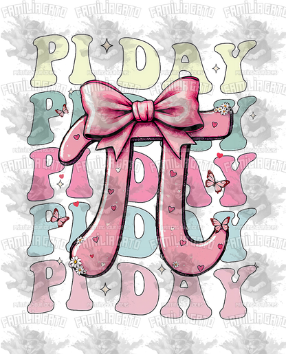 Pi Day #2 DTF Transfer
