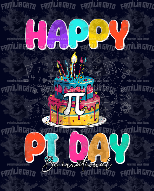 Pi Day #20 DTF Transfer