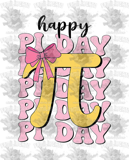Pi Day #3 DTF Transfer