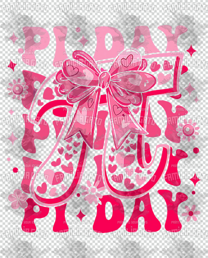 Pi Day #4 DTF Transfer