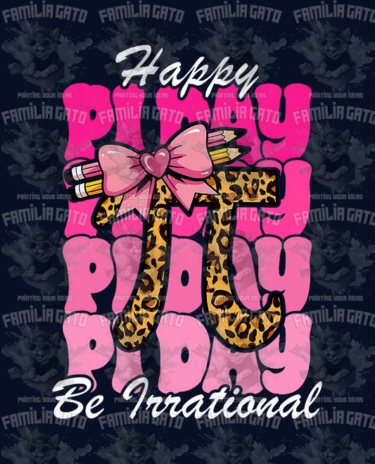 Pi Day #5 DTF Transfer