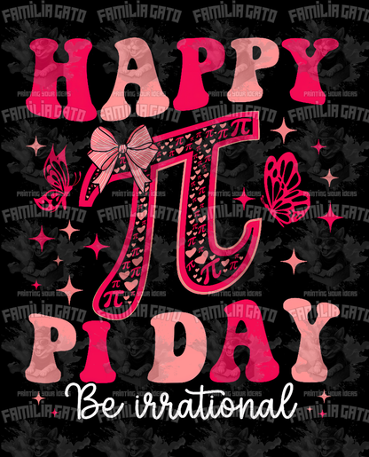Pi Day #7 DTF Transfer