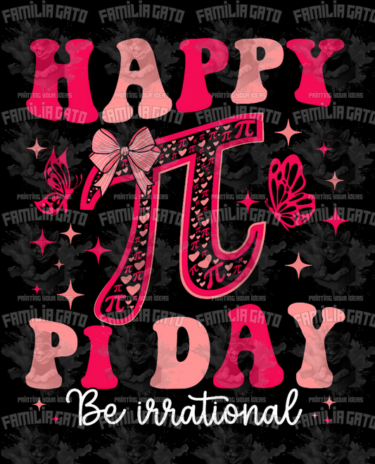 Pi Day #7 DTF Transfer