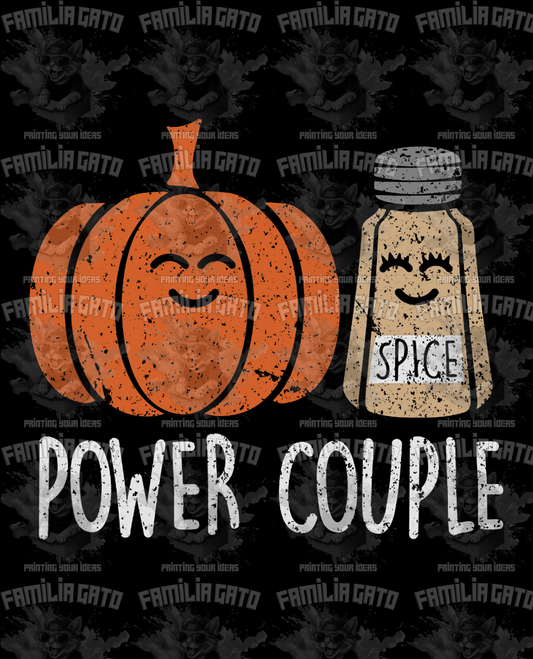 Power Couple DTF Transfer