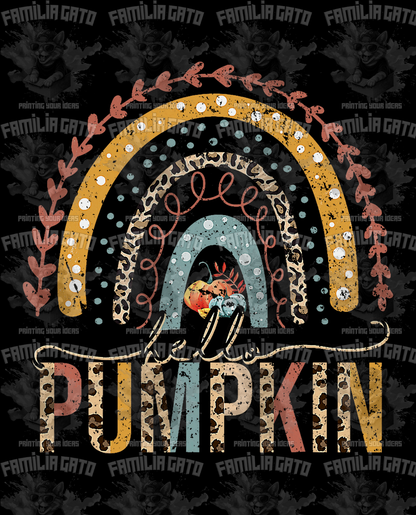 Pumpkin DTF Transfer