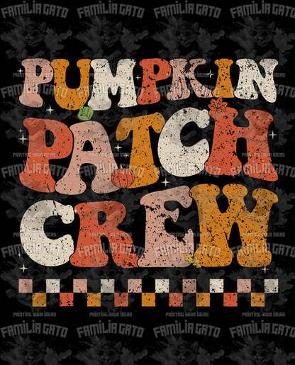 Pumpkin Patch Crew DTF Transfer