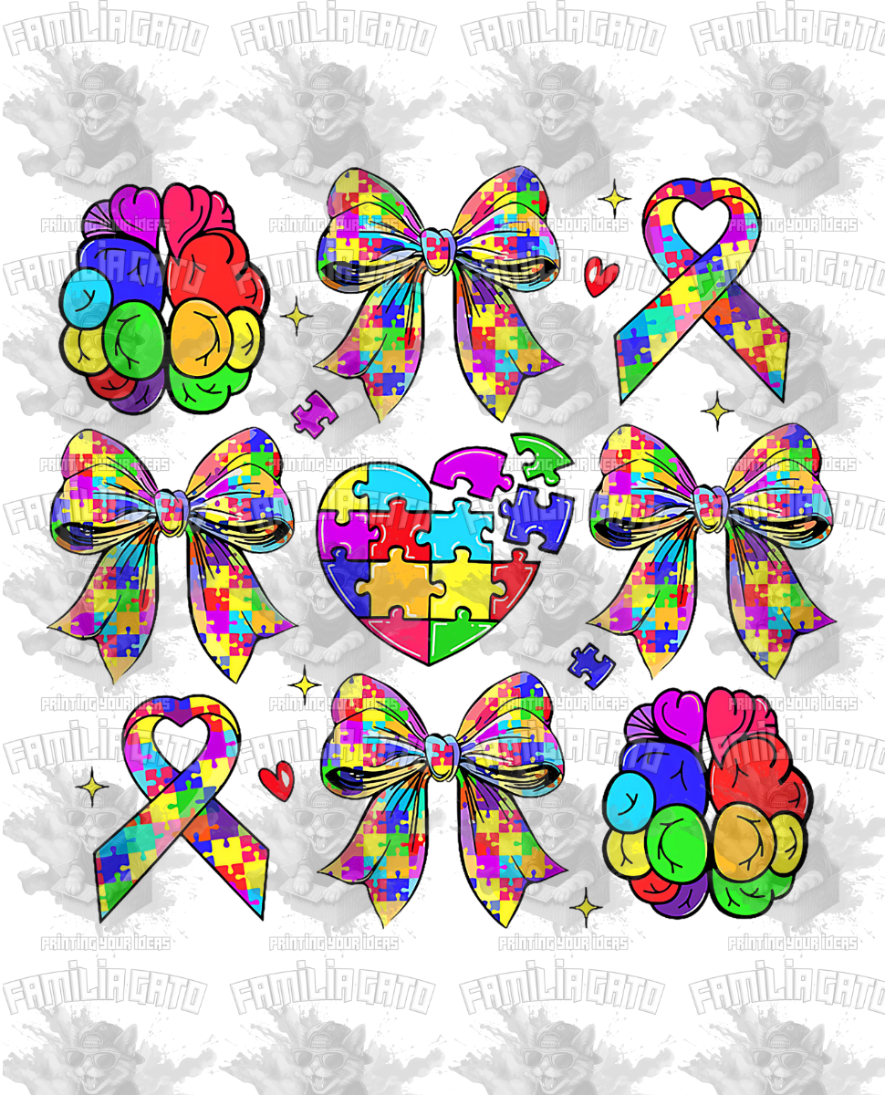 Autism Awareness #1 DTF Transfer
