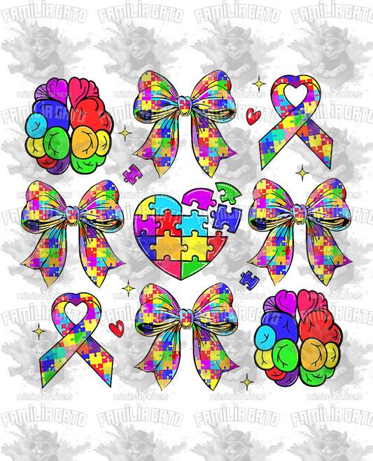 Autism Awareness #1 DTF Transfer
