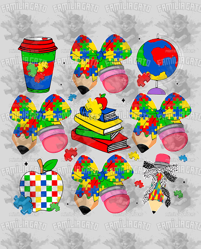 Autism Awareness #2 DTF Transfer