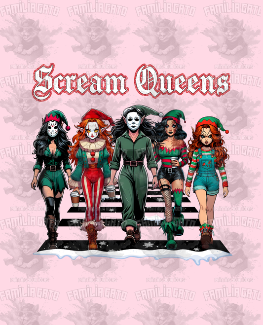 Scream Queens #1 DTF Transfer