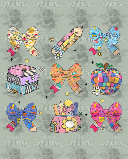 School Icons #2 DTF Transfer
