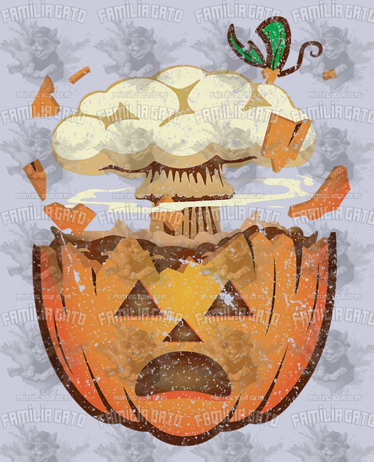 Spooky Pumpkin DTF Transfer