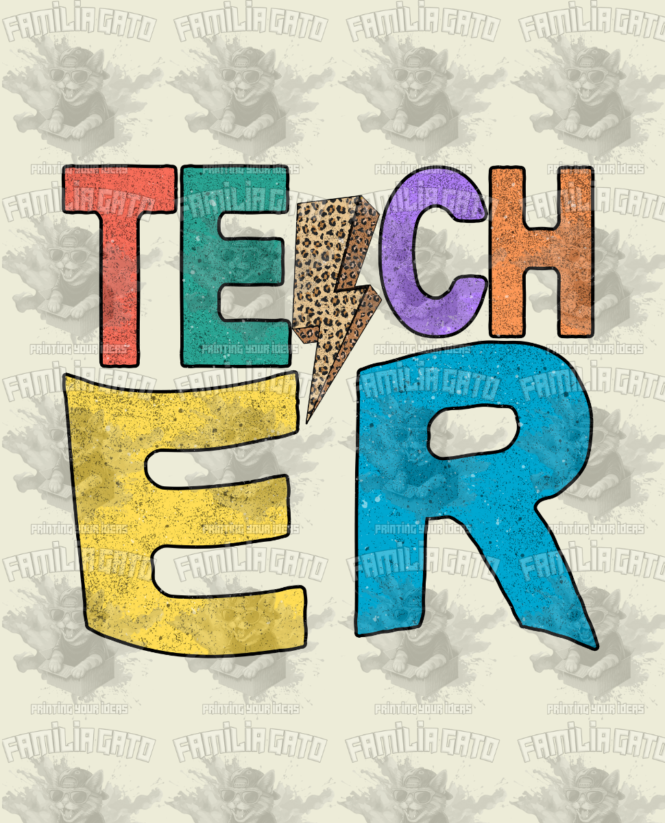 Teacher #9 DTF Transfer
