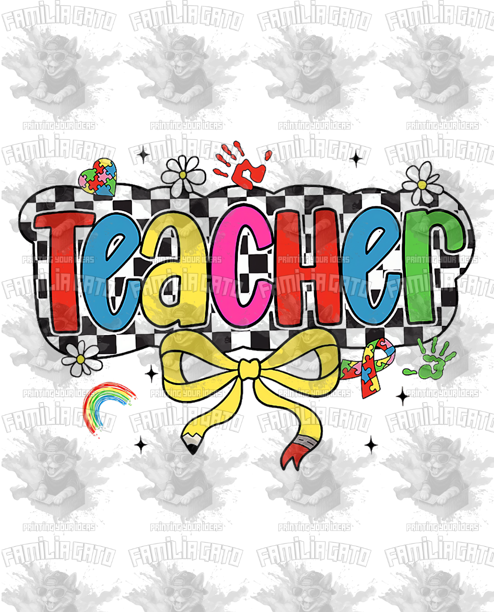 Teacher #14 DTF Transfer