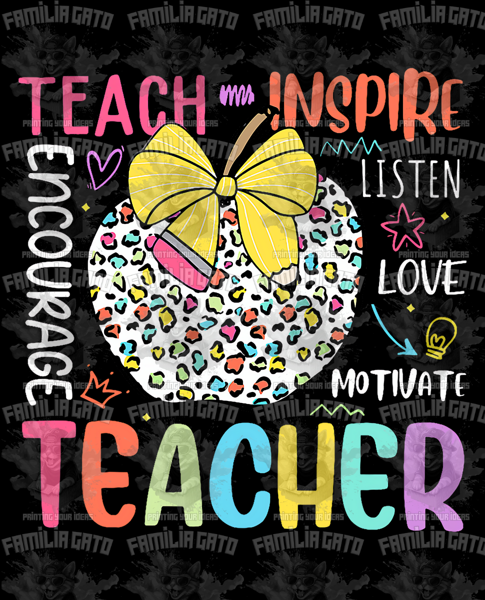 Teacher #21 DTF Transfer