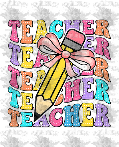 Teacher #17 DTF Transfer