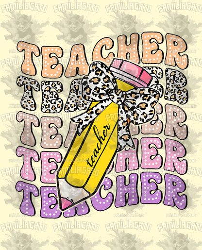 Teacher #6 DTF Transfer