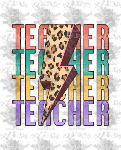 Teacher Thunder #1 DTF Transfer