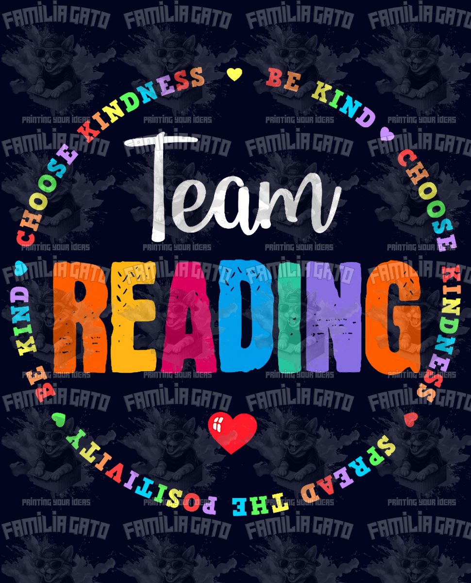 Team Reading DTF Transfer