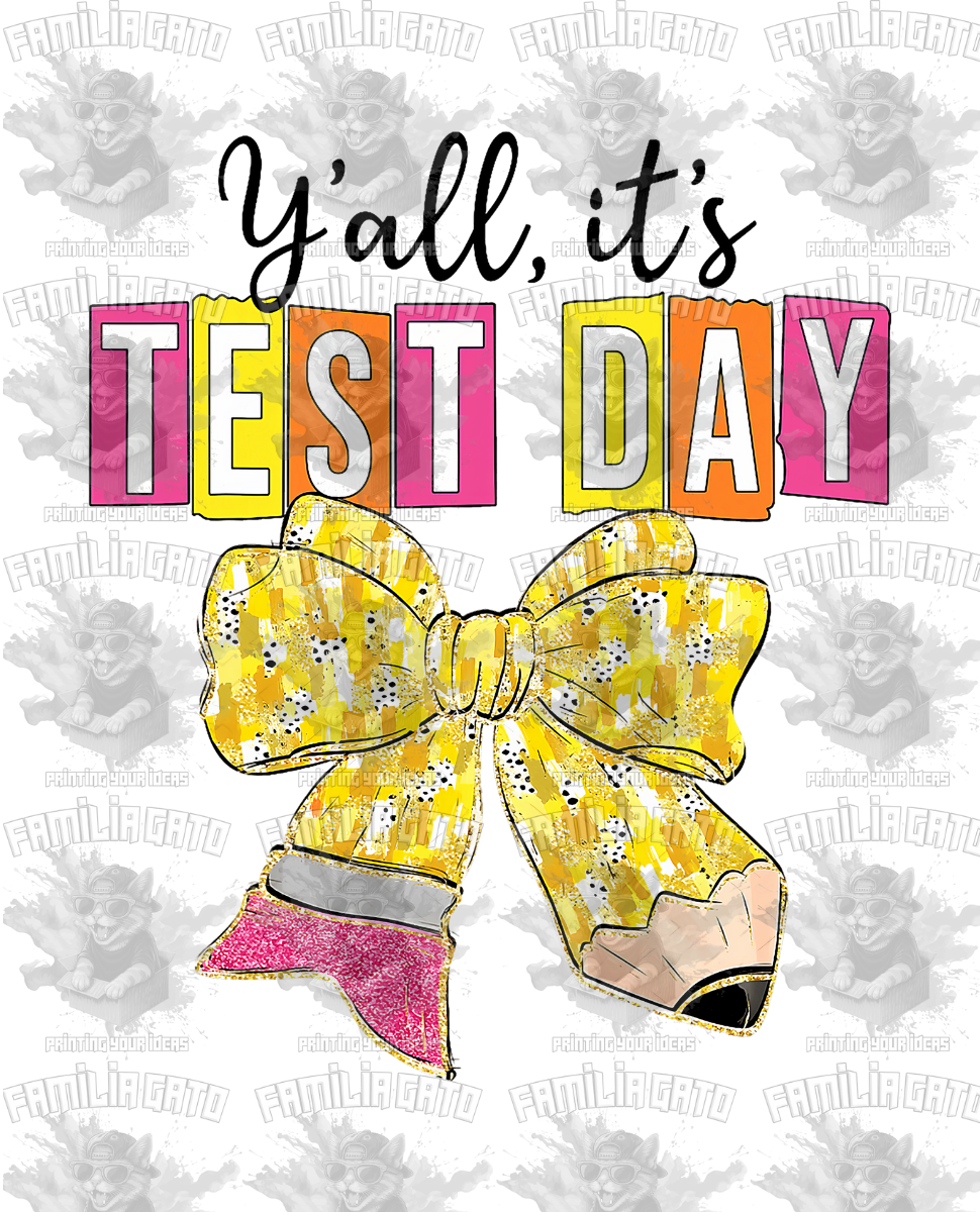 Y'all, it's Test Day #1 DTF Transfer
