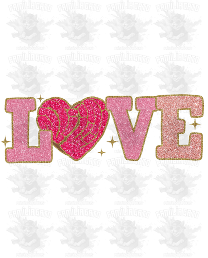 Valentine's Day - Hispanic Mexican Love Conchas Heart #2 DTF Transfer