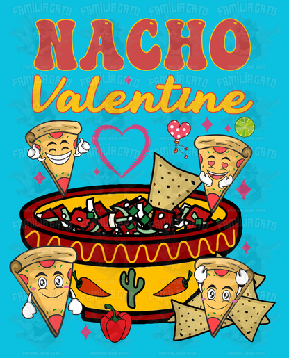 Valentine's Day - Hispanic Mexican Nacho Valentine DTF Transfer